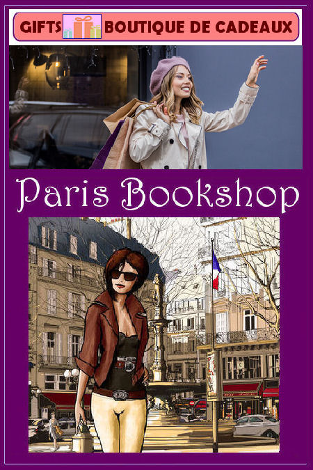 have fun in the Paris Bookshop gift boutique